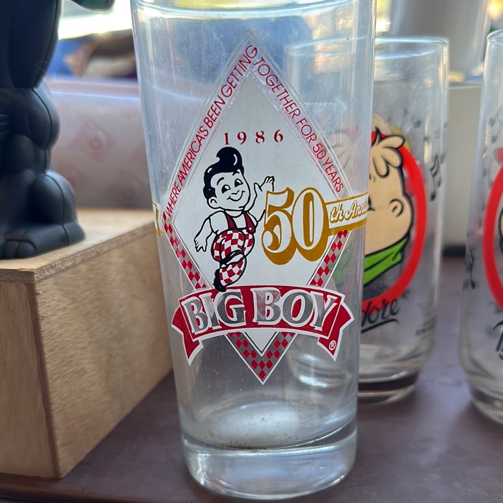 Big Boy 50th Anniversary Glass
